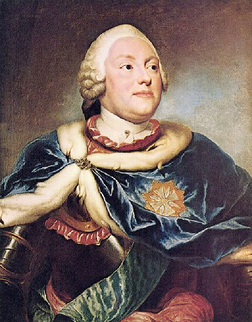 Frdric-Christian de Saxe - par Anton Raphael Mengs - chteau de Weesenstein en Saxe